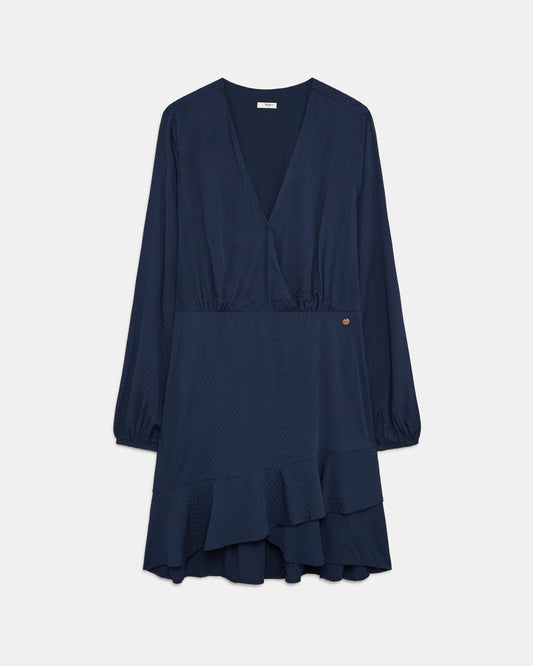 PEPE JEANS Dress Dark Blue (18D4686C22) Women