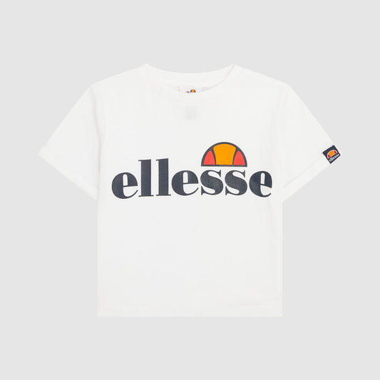 Nicky Jnr Crop T-Shirt White (S4E08596 ) Kids