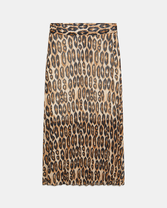 L´OLIVE VERTE Skirt Beige (18F2103C15) Women