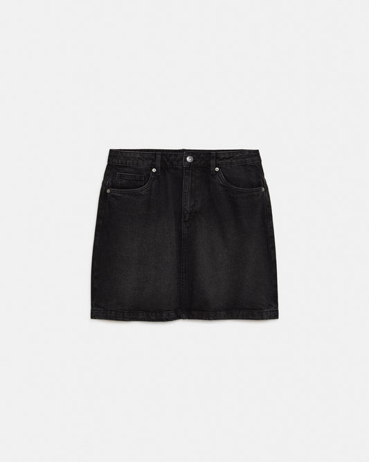ICHI Skirt Black (19F3006C2) Women