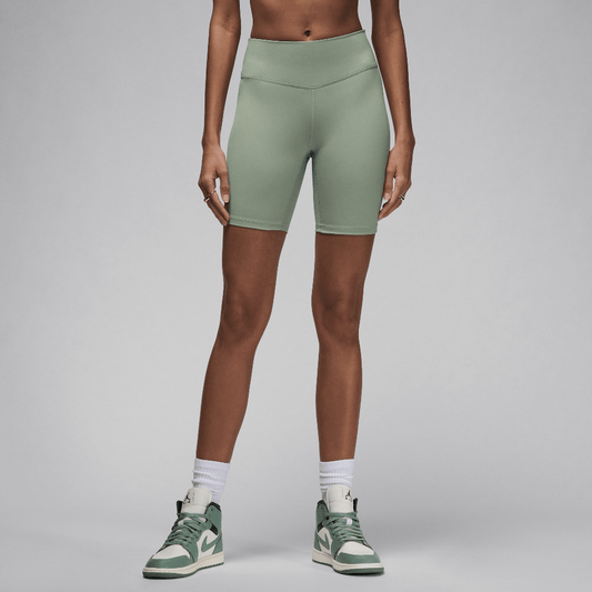 Jordan Sport Women's High-Waisted 7" Bike Shorts Jade Smoke/White (FN7325-304) Women
