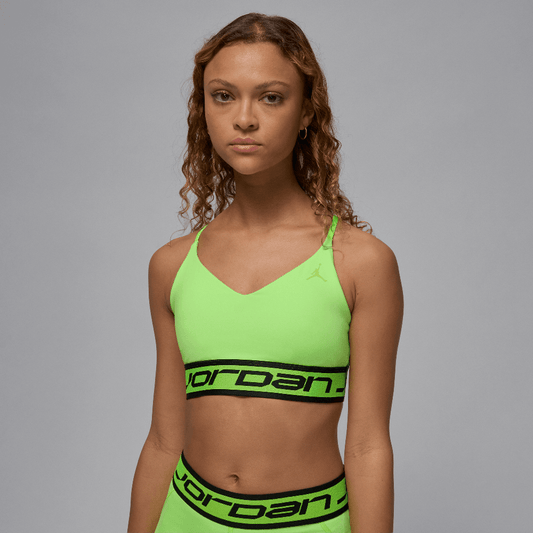 Jordan Sport Indy Women's Light Support Sports Bra Electric Green/Black/Electric Green (FV6498-358) Women