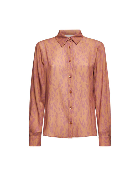 Silvian Heach Shirt Rapane Leopard B (GPA25413CA) Women