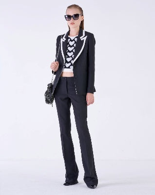 Silvian Heach Tailleur Scoris Black / White (GPP24200JP) Women