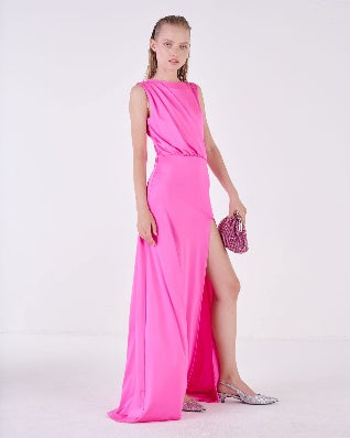 Silvian Heach Long Dress Neuvers Fuchsia P (GPP24426VE) Women