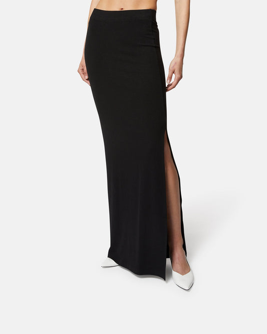 Silvian Heach Long Skirt Cacion Black (GPP25061GO) Women