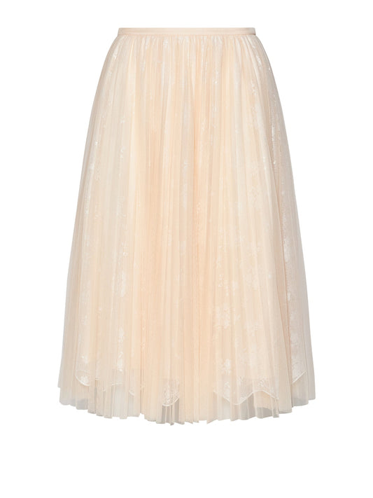 Silvian Heach Midi Skirt Ajiki Pink Cream (GPP26286GO) Women