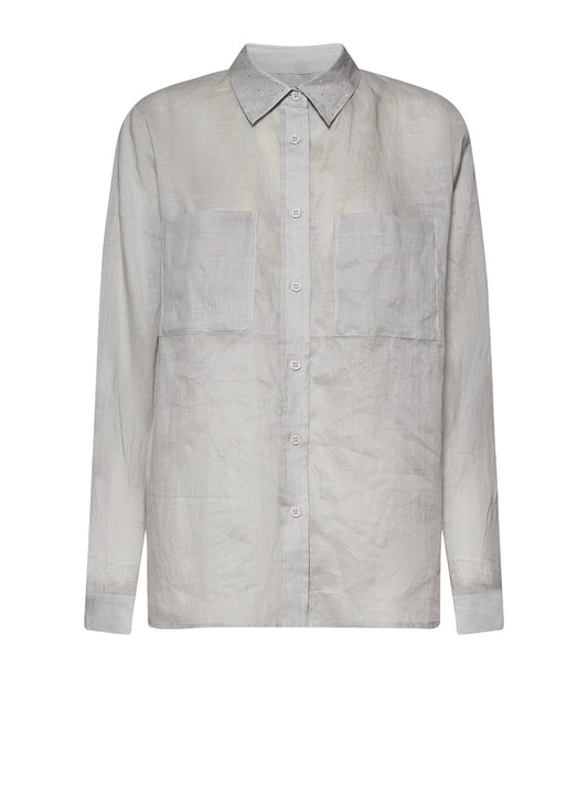 Silvian Heach Shirt Tobela Grey Light (GPP26436CA) Women