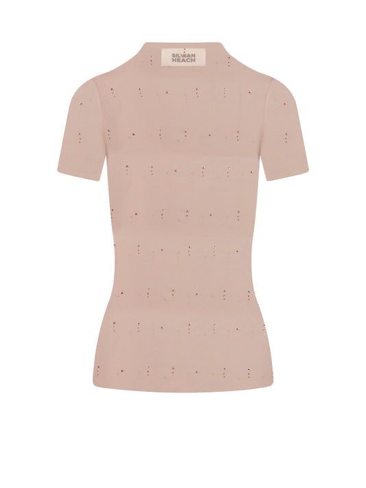 Silvian Heach T-Shirt Fomil Pink Peach (GPP26537TS) Women