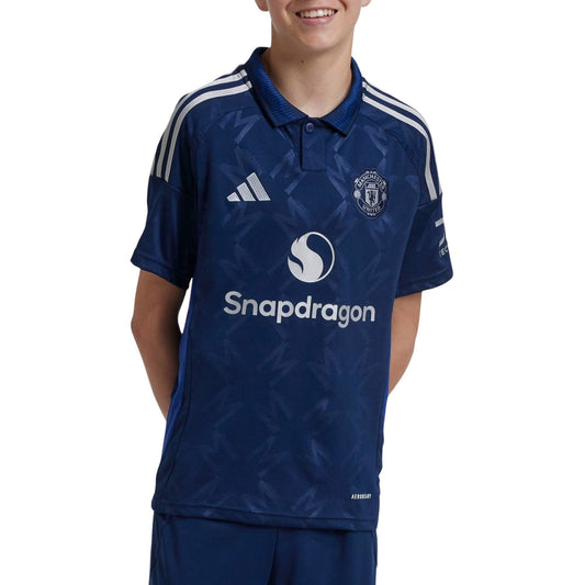 Adidas Manchester United 24/25 Away Jersey Junior Dark Blue / White (IT1957-) Kids