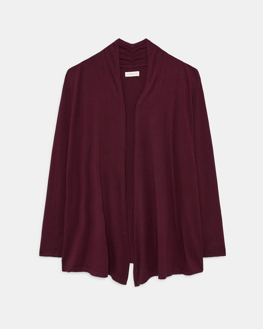 CLOSET by LO Cardigan Aubergine (18J2403C18) Women