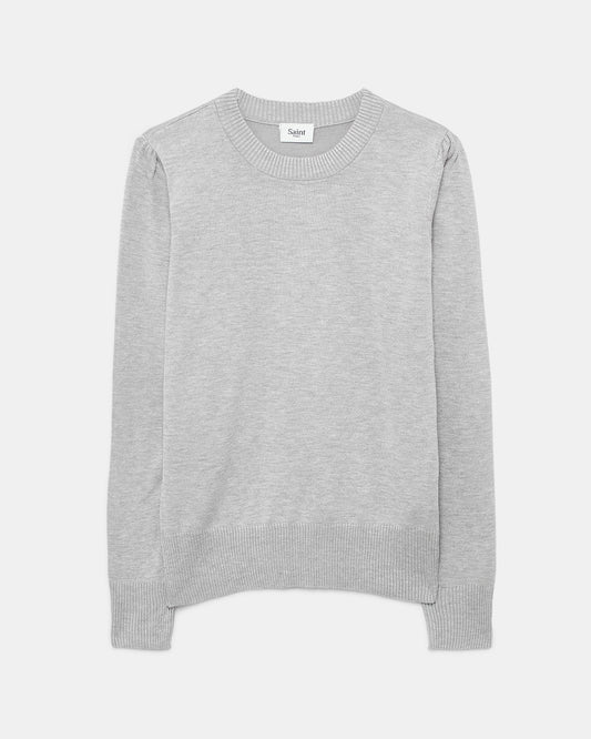 SAINT TROPEZ Jumper Light Grey (18J3536C20) Women