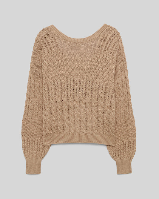 VERO MODA Jumper Light Brown (14J3785C12) Women