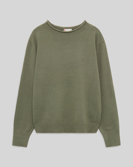 STREET ONE Jumper Khaki (14J3984C30) Women