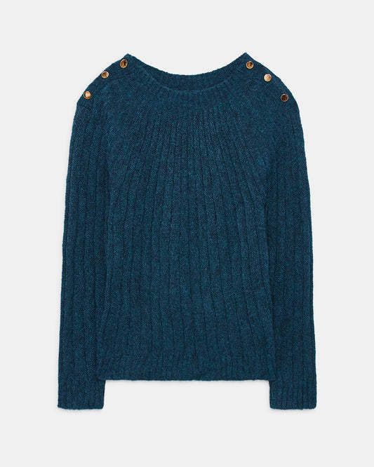 MOLLY BRACKEN Jumper Blue Petrol (16J4584C26) Women