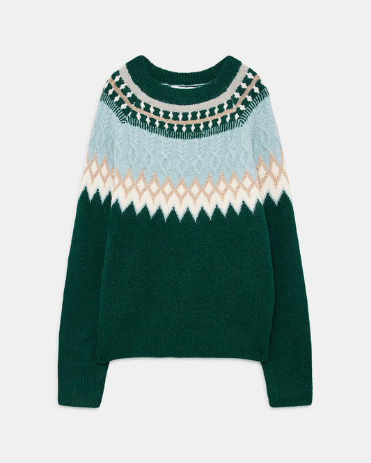 INDIE+MOI Jumper Dark Green (17J5065C32) Women