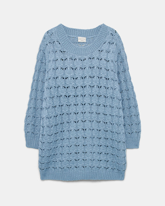 KAFFE CURVE Jumper Grey Blue (17J5106C42) Women