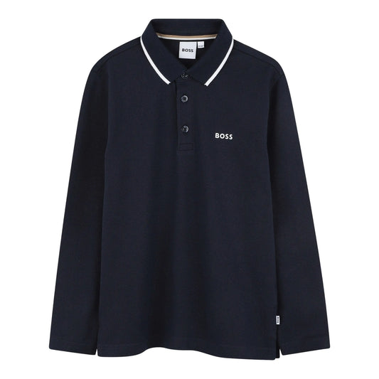 Boss Long Sleeve Polo (J52330-849) Kids