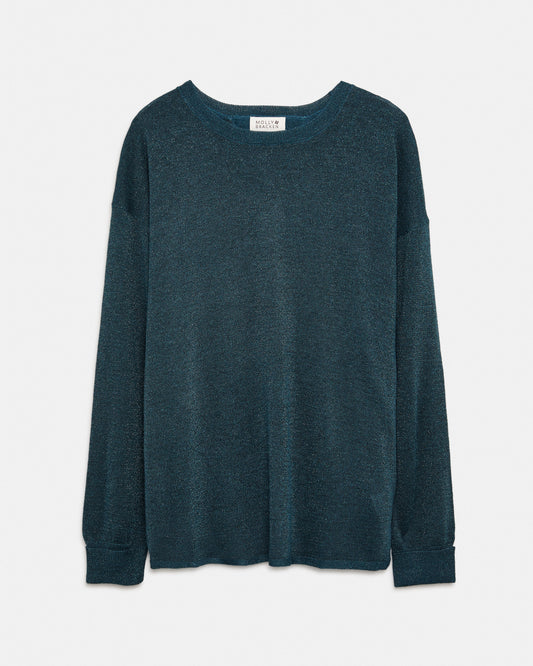 MOLLY BRACKEN Jumper Blue Petrol (18J5602C26) Women