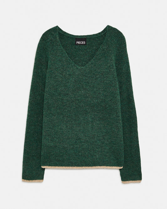 PIECES Jumper Dark Green (18J5767C32) Women