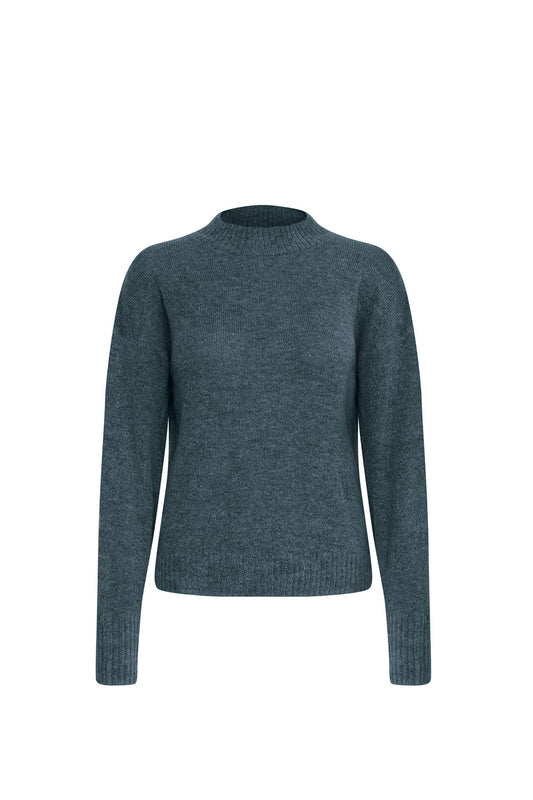 ICHI Jumper Blue Petrol (10J710C26) Women