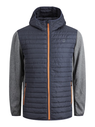 Jack & Jones Essentials JJEMULTI QUILTED JACKET NOOS Grey Melange  (12182242-GreyMelange) Men