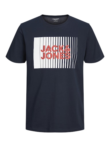 Jack & Jones Junior JJECORP LOGO TEE PLAY SS O-NECK NOOS JNR Navy Blazer (12237411-NavyBlazer) Kids