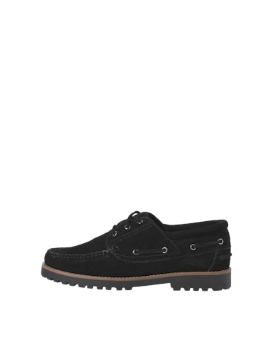 Jack & Jones Additionals JFWBROOKLYN SUEDE BOAT SHOE LN Black (12285236-Black) Men