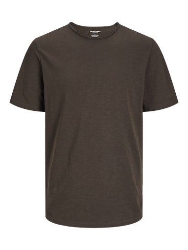Jack & Jones Essentials JJEBASHER TEE O-NECK SS NOOS Mulch (12182498-Mulch) Men