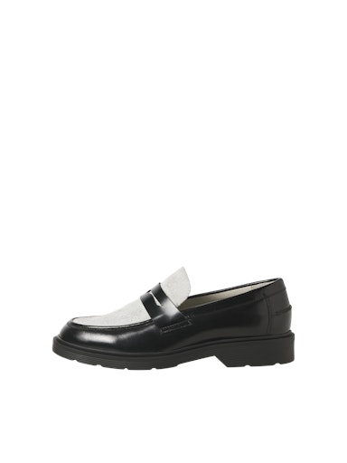 Jack & Jones Additionals JFWCOSTA LEATHER LOAFER STYD LN Black (12285305-Black) Men