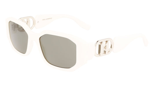 KARL LAGERFELD WHITE Sunglasses (KL6085S-105) Women