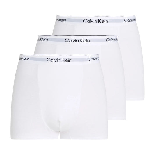 Calvin Klein Relaxed Cotton Stretch Trunk Boxershorts (3-pack) (LV00NB4286-100) Men