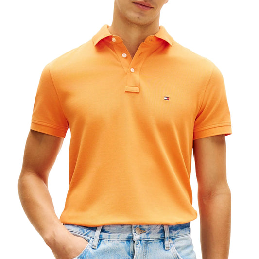 Tommy Hilfiger 1985 Slim Polo Shirt Orange (MW0MW17771-SD9) Men