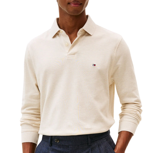 Tommy Hilfiger 1985 Regular LS Polo Shirt Beige (MW0MW20183-HGF) Men