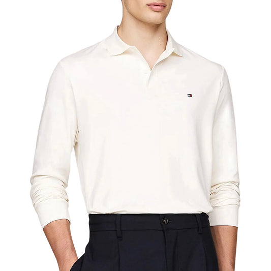 Tommy Hilfiger Longsleeve Polo Off White (MW0MW37317-Z00) Men