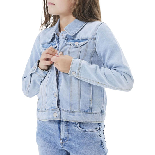 Name It Star Denim Jacket (13141427-LBLUEDENIM) Kids