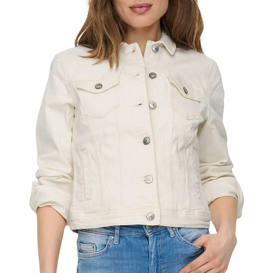 Only Tia Denim Jacket (15177238-ECRU) Women