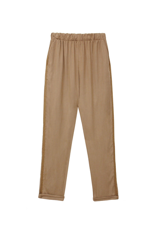 DÉJÀ VU Trousers Brown (7P1764C14) Women