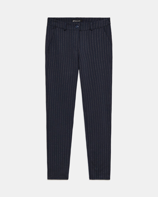 L´OLIVE VERTE Trousers Dark Blue (18P4530C22) Women