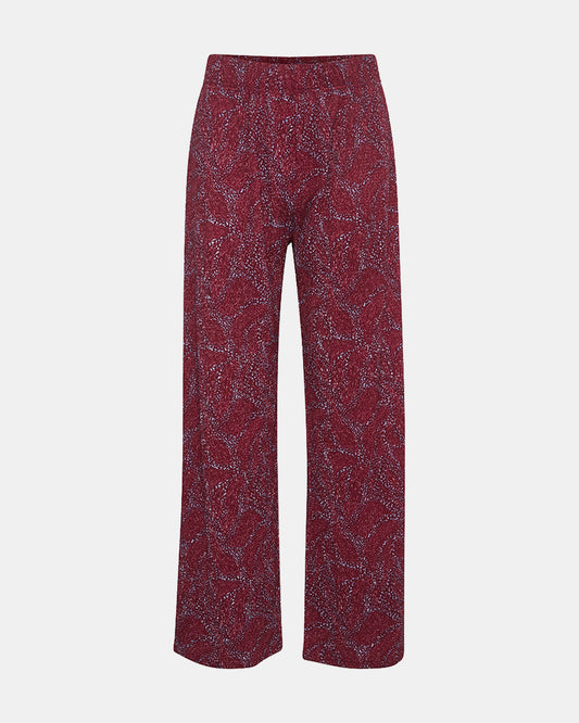 SAINT TROPEZ Trousers Aubergine (20P5221C18) Women