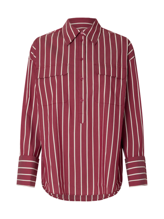 Bea Oversize Long Sleeve Shirt Anemone (16100777) Women