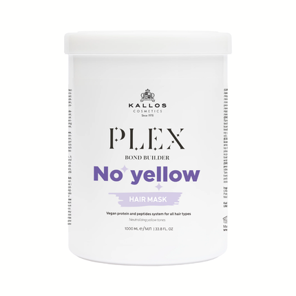 Kallos Plex No Yellow Hair Mask 1L