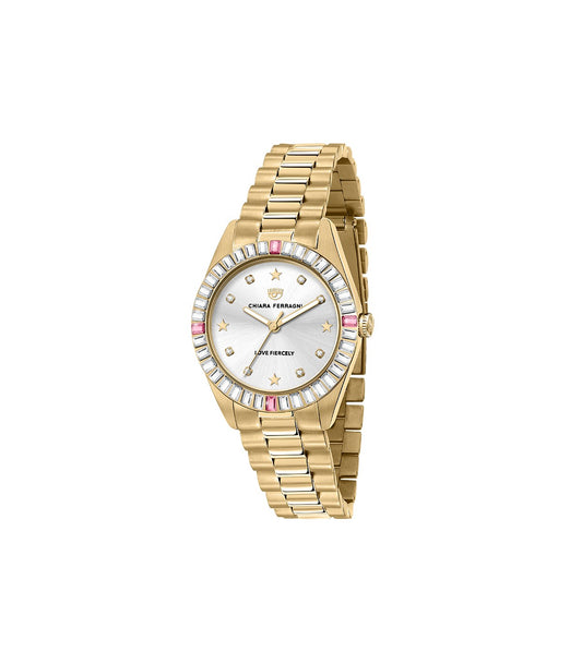 Chiara Ferragni Quartz Watch Gold (R1953100503) Women
