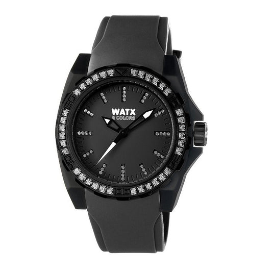 Watxandco Quartz Watch Black (RWA1883) Women