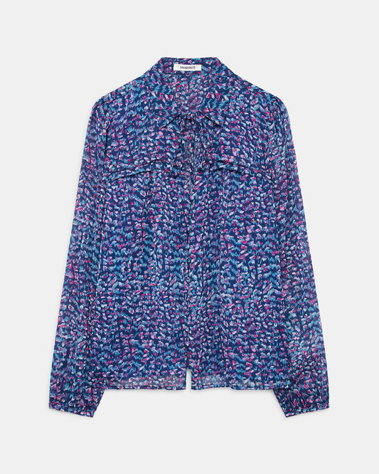 MAJOLICA Blouse Blue (17S6596C3) Women