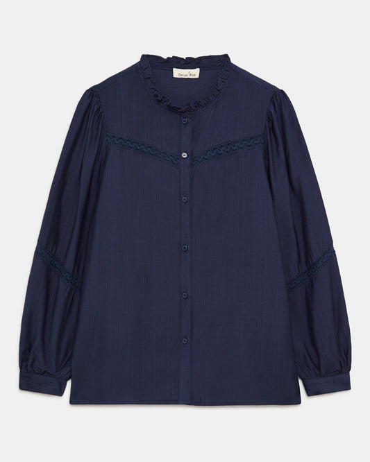 CERISE BLUE Blouse Dark Blue (187058C22) Women