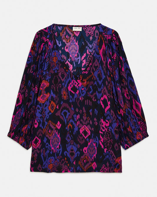 ZE-ZE Blouse Purple (187173C13) Women