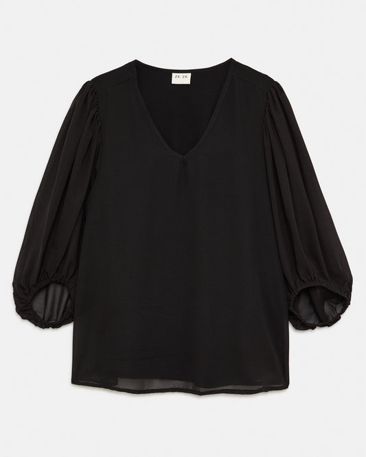 ZE-ZE Blouse Black (18S7174C2) Women