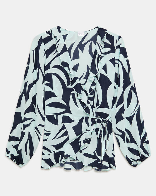 Aada Studios Blouse Blue (20S7660C3) Women