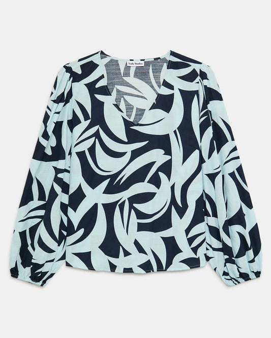 Aada Studios Blouse Blue (20S7691C3) Women